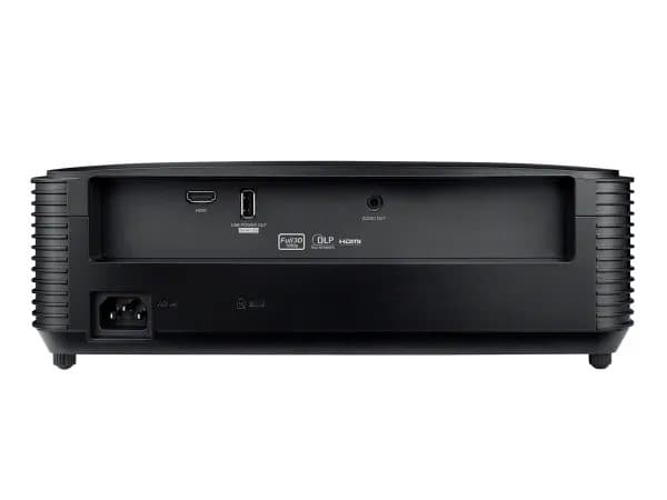 Optoma | HD28e – DLP-projektori – kannettava – 3D – 3800 lumenia – Full HD (1920 x 1080) – 16:9 – musta