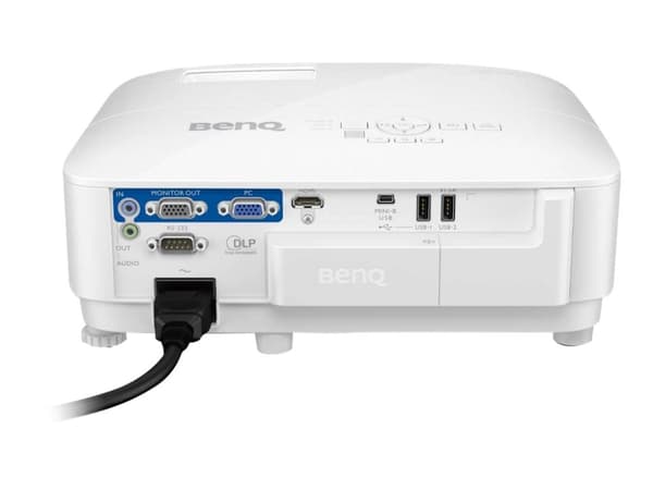 BenQ EW600 - DLP-projektor - bärbar - 3D - 3600 lumen - WXGA (1280 x 800) - 16:10 - 720p - 802.11a /b/g/n/ac trådlös/Bluetooth