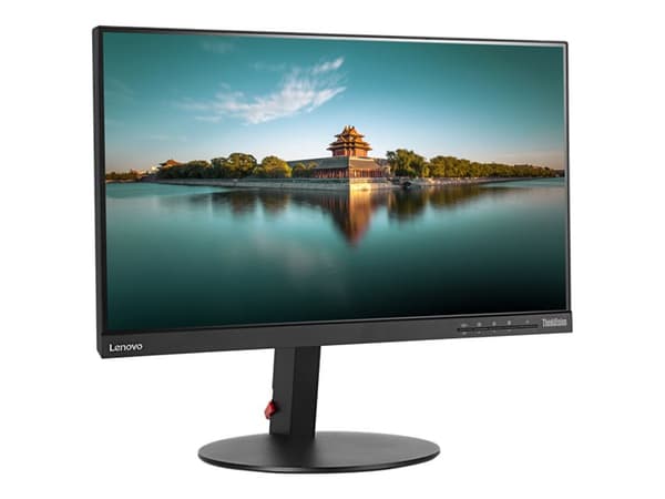 Lenovo ThinkVision T23i-20, 58,4 cm (23"), 1920 x 1080 pikseliä, Full HD, LED, 6 ms, Musta