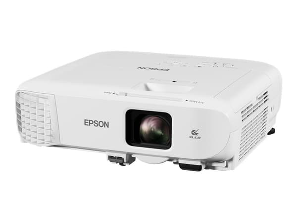 Epson EB-992F - 3LCD-projektor - 4000 lumen (vit) - 4000 lumen (färg) - Full HD (1920 x 1080) - 16:9 - 1080p - 802.11n trådlöst/LAN/Miracast - vit