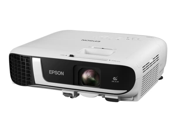Epson EB-FH52 - 3LCD-projektor - 4000 lumen (vit) - 4000 lumen (färg) - Full HD (1920 x 1080) - 16:9 - 1080p - 802.11n trådlös/Miracast - vit Vit