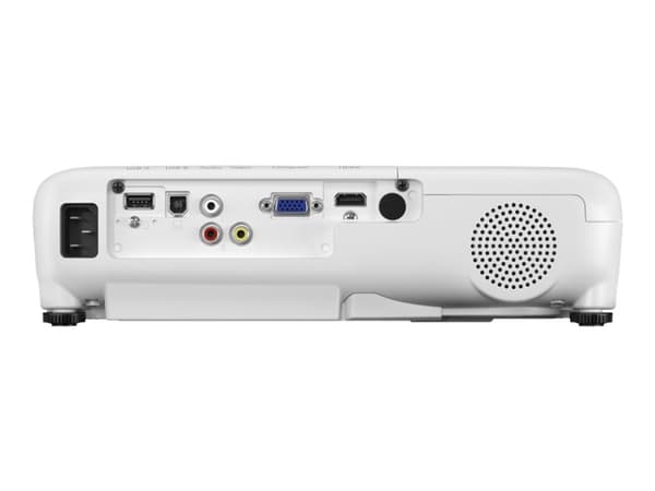 Epson EB-W51 - 3LCD-projektor - bärbar - 4000 lumen (vit) - 4000 lumen (färg) - WXGA (1280 x 800) - 16:10 - 720p