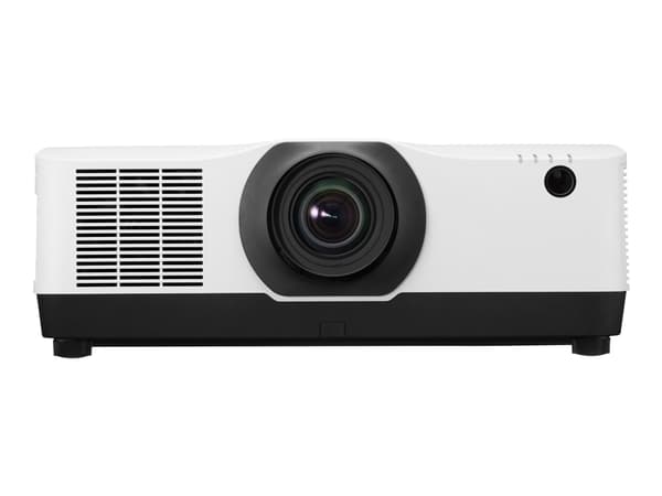 NEC PA804UL - 3LCD-projektor - 3D - 8200 ANSI-lumen - WUXGA (1920 x 1200) - 16:10 - 1080p - zoomobjektiv - LAN - vit - med NP13ZL-objektiv
