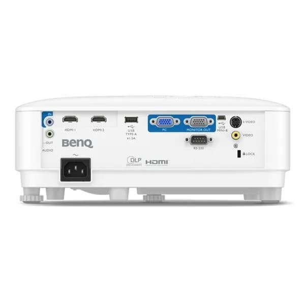 BenQ MW560 - DLP-prosjektor - bærbar - 3D - 4000 ANSI lumen - WXGA (1280 x 800) - 16:10 - 720p Hvit
