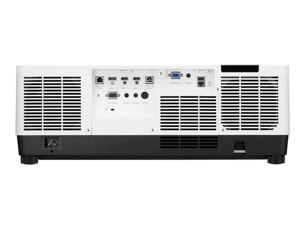 NEC PA804UL - 3 LCD-projektor - 3D - 8200 ANSI-lumen - WUXGA (1920 x 1200) - 16:10 - 1080p - uten linse - LAN - hvit