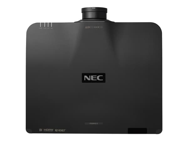 NEC PA804UL - 3LCD-projektor - 3D - 8200 ANSI lumen - WUXGA (1920 x 1200) - 16:10 - 1080p - ingen lins - LAN - svart