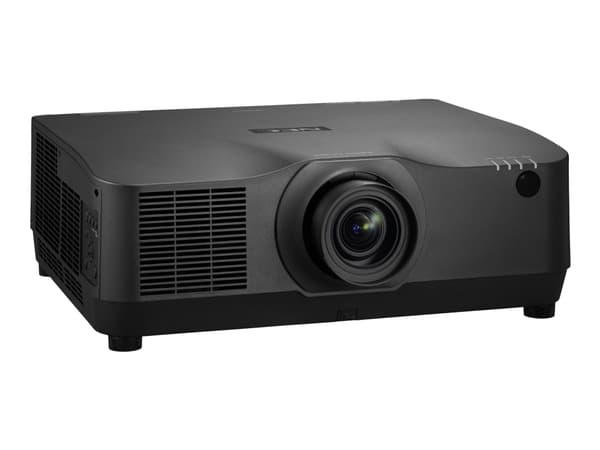 NEC PA1004UL - 3LCD-projektori - 3D - 10000 ANSI lumenia - WUXGA (1920 x 1200) - 16:10 - 1080p - zoom-objektiivi - LAN - musta - NP13ZL-objektiivin k