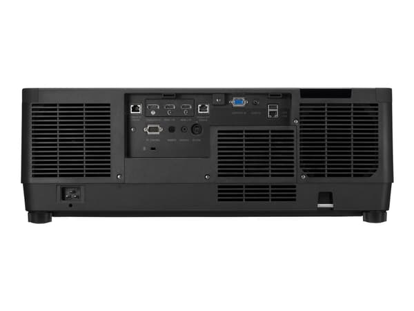 NEC PA1004UL - 3LCD-projektori - 3D - 10000 ANSI lumenia - WUXGA (1920 x 1200) - 16:10 - 1080p - zoom-objektiivi - LAN - musta - NP13ZL-objektiivin k
