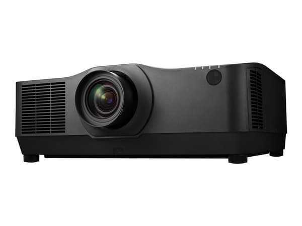 NEC PA1004UL - 3LCD-projektori - 3D - 10000 ANSI lumenia - WUXGA (1920 x 1200) - 16:10 - 1080p - zoom-objektiivi - LAN - musta - NP13ZL-objektiivin k
