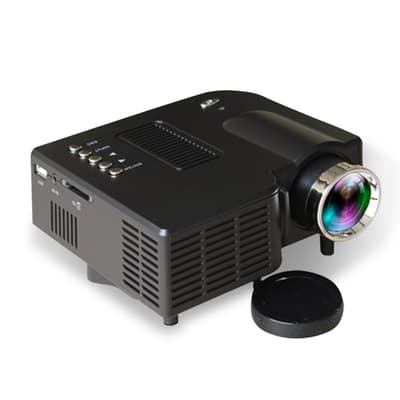 LED Mini Projektor 1080p - Svart