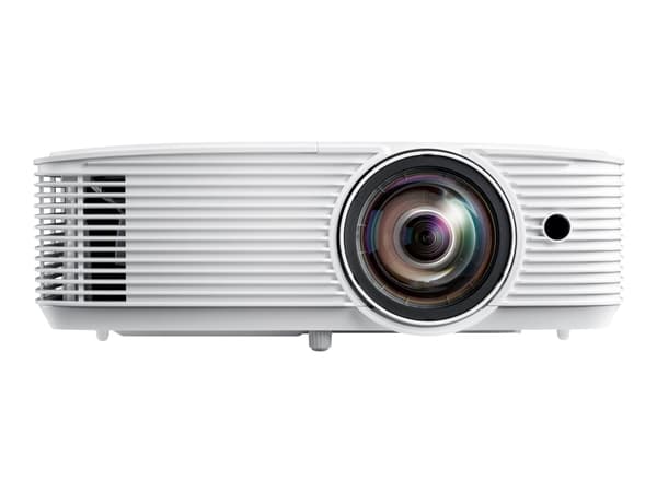 Optoma W309ST - DLP-projektor - bärbar - 3D - 3800 lumen - WXGA (1280 x 800) - 16:10 - 720p - fast objektiv med kort kastavstånd