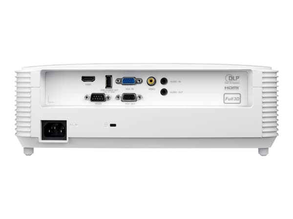 Optoma W309ST - DLP-projektor - bärbar - 3D - 3800 lumen - WXGA (1280 x 800) - 16:10 - 720p - fast objektiv med kort kastavstånd