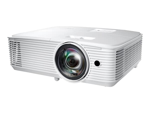 Optoma W309ST - DLP-projektor - portabel - 3D - 3800 lumen - WXGA (1280 x 800) - 16:10 - 720p - kortkast fast linse Hvit