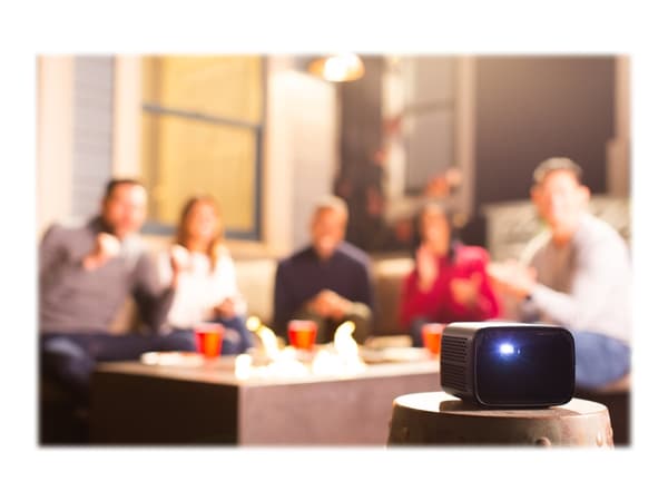 Philips PicoPix Max TV PPX720 - DLP-projektor - 4-kanals LED - bärbar (batteridriven) - 900 lumen - Full HD (1920 x 1080) - 16:9 - 1080p - 802.11ac t