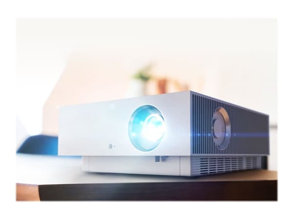 LG CineBeam HU810PW 4K UHD Laser Smart hjemmekinoprojektor Hvit