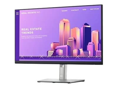 Dell P2422H - LED-skärm - 24" (23,8" för visning) - 1920 x 1080 Full HD (1080p) @ 60 Hz - IPS - 250 cd/m² - 1000:1 - 5 ms - HDMI, VGA, DisplayPort - Svart