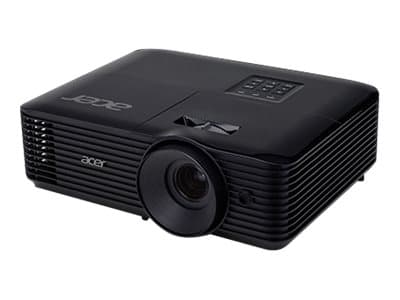 Acer Essential X1128H, 4500 ANSI lumenia, DLP, SVGA (800x600), 20000:1, 4:3, 4:3, 16:9 musta