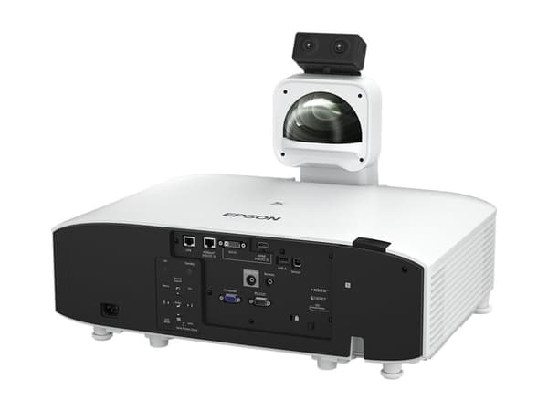 Epson EB-PU1008W - 3 LCD-projektor - 8500 lumen (hvit) - 8500 lumen (farge) - WUXGA (1920 x 1200) - 16:10 - 1080p - LAN - hvit