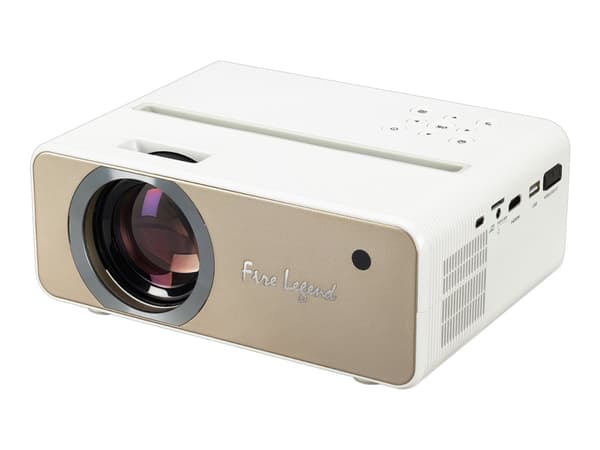 AOpen Fire Legend QF12 - LCD-projektor - bärbar - 5000 lumen - Full HD (1920 x 1080) - 16:9 - 1080p - Wi-Fi