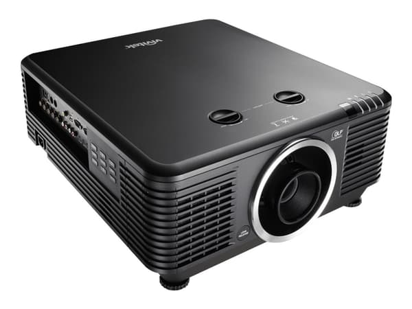 Vivitek DU7098Z - DLP-projektori - laser/fosfori - 3D - 7000 ANSI lumenia - WUXGA (1920 x 1200) - 16:10 - 1080p - ei linssiä - LAN - musta