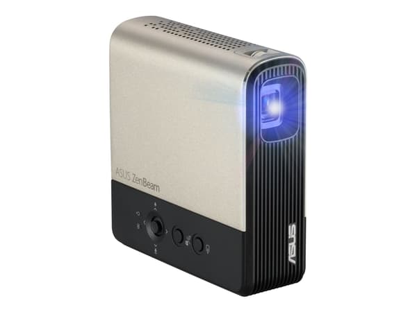 ASUS ZenBeam E2 - DLP-projektor - LED - 300 lumen - WVGA (854 x 480) - 16:9 - guld
