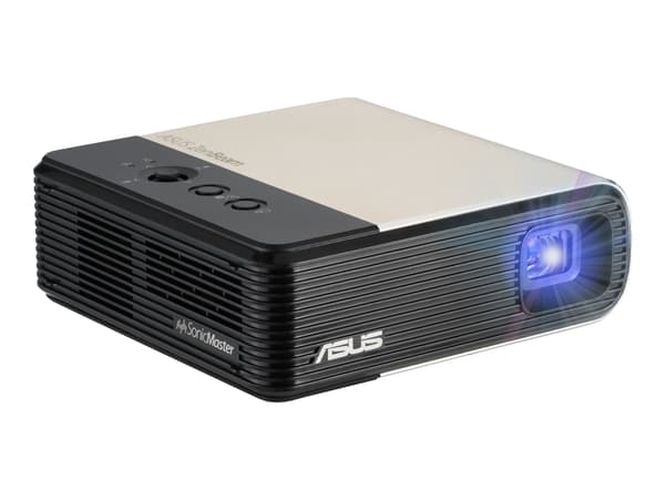 ASUS ZenBeam E2 - DLP-projektor - LED - 300 lumen - WVGA (854 x 480) - 16:9 - guld
