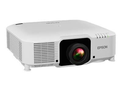 Epson EB-PU1006W - 3LCD-projektor - 6000 lumen (vit) - 6000 lumen (färg) - WUXGA (1920 x 1200) - 16:10 - 1080p - LAN - vit