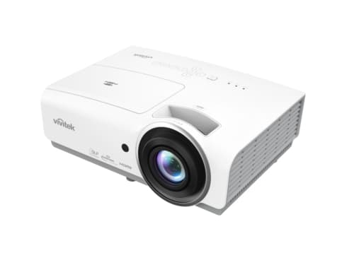 Vivitek DH856 - DLP-projektor - 3D - 4800 ANSI lumen - Full HD (1920 x 1080) - 16:9 - 1080p - grå, vit