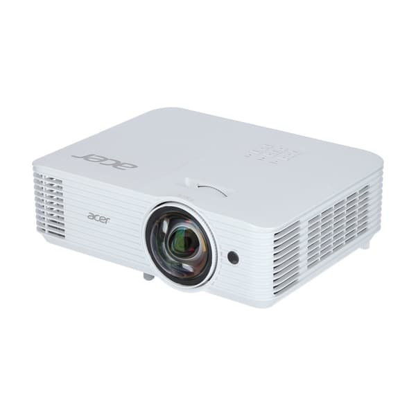 Acer H6518STi short-throw-projektor med Full HD, 3 500 lumen och HDMI 3D för levande hemmabioupplevelser Vit
