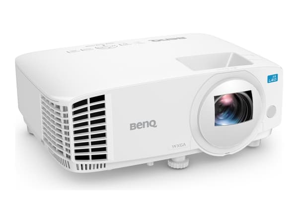 BenQ LW500ST - DLP-projektor - LED - portabel - 3D - 2000 ANSI-lumen - WXGA (1280 x 800) - 16:10 - kortkast zoomlinse - hvit