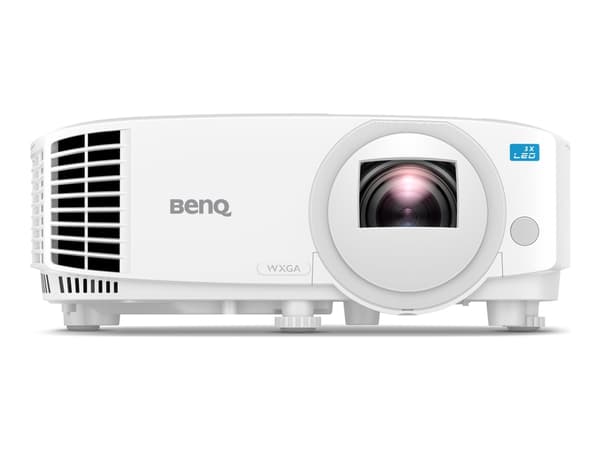 BenQ LW500ST - DLP-projektor - LED - portabel - 3D - 2000 ANSI-lumen - WXGA (1280 x 800) - 16:10 - kortkast zoomlinse - hvit