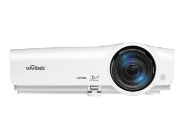Vivitek DW284-ST - DLP-projektor - bärbar - 3D - 3600 ANSI lumen - WXGA (1280 x 800) - 16:10