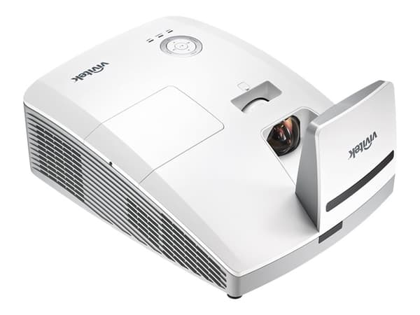 Vivitek DW770UST - DLP-projektor - 3D - 3500 ANSI lumen - WXGA (1280 x 800) - 16:10 - 720p - objektiv med ultrakort kastavstånd - universitet