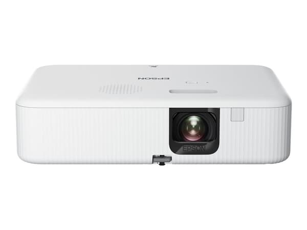 Epson CO-FH02 - 3LCD-projektor - bärbar - 3000 lumen (vit) - 3000 lumen (färg) - Full HD (1920 x 1080) - 16:9 - 1080p - svart / vit - Android TV
