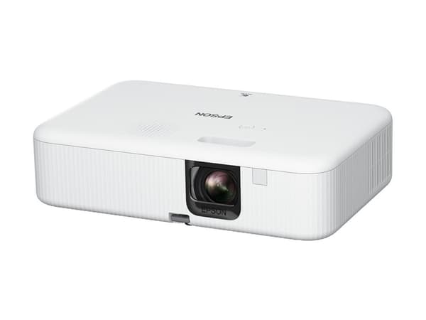 Epson CO-FH02 - 3LCD-projektor - bärbar - 3000 lumen (vit) - 3000 lumen (färg) - Full HD (1920 x 1080) - 16:9 - 1080p - svart / vit - Android TV