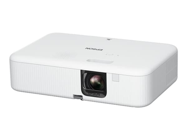 Epson CO-FH02 - 3LCD-projektor - bärbar - 3000 lumen (vit) - 3000 lumen (färg) - Full HD (1920 x 1080) - 16:9 - 1080p - svart / vit - Android TV