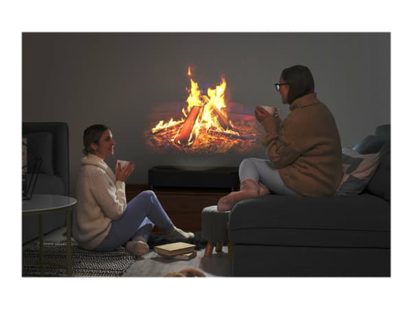 Epson EH-LS800B - 3 LCD-projektor - 4000 lumen (hvit) - 4000 lumen (farge) - 3840 x 2160 (3 x 1920 x 1080) - 16:9 - 4K - ultrakortkast fast linse - 8