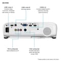 Miniatyrbillede 9 af 9: Epson EB-FH06 projektor