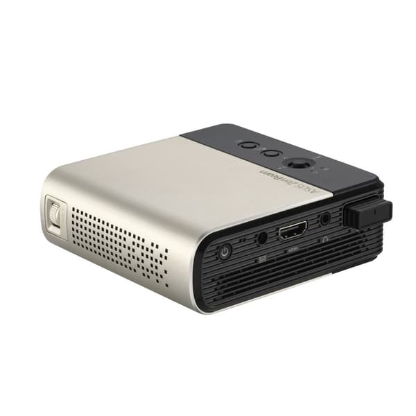 ASUS ZenBeam E2 - DLP-projektor - LED - 300 lm - WVGA (854 x 480) - 16:9 - Guld (90LJ00H3-B01170)