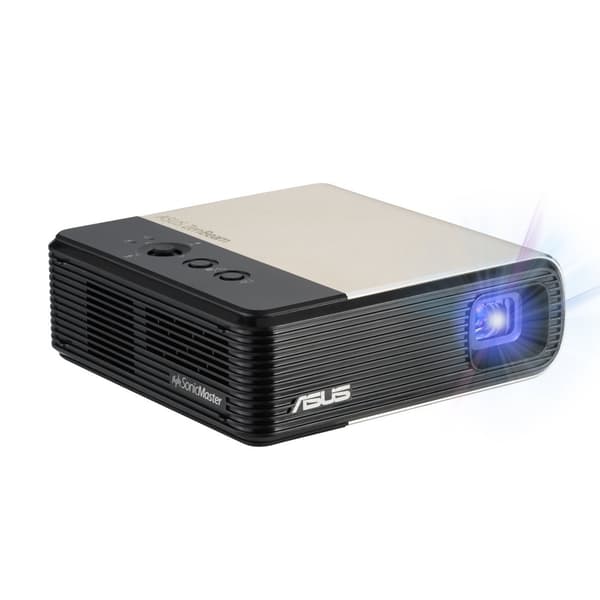 ASUS ZenBeam E2 - DLP-projektor - LED - 300 lm - WVGA (854 x 480) - 16:9 - Guld (90LJ00H3-B01170)