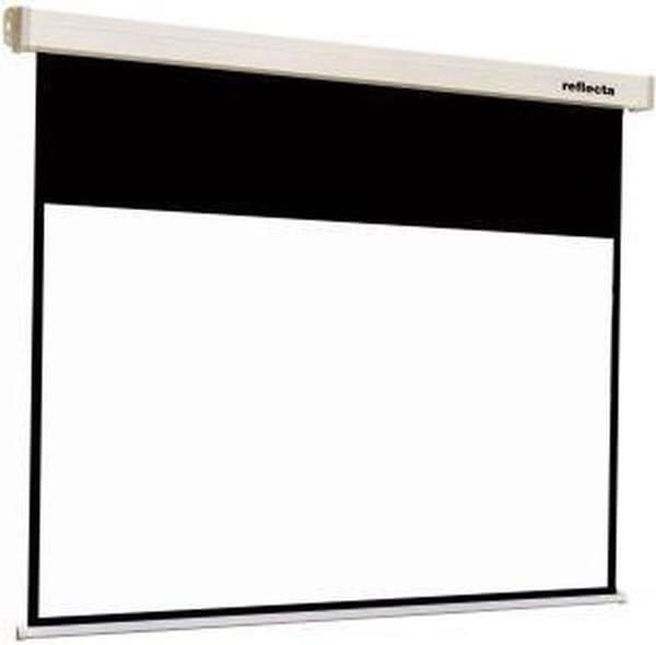 Reflecta projektionsskærm CrystalLine Motor 180x141 (176x99) cm 16:9 Sort, Hvid