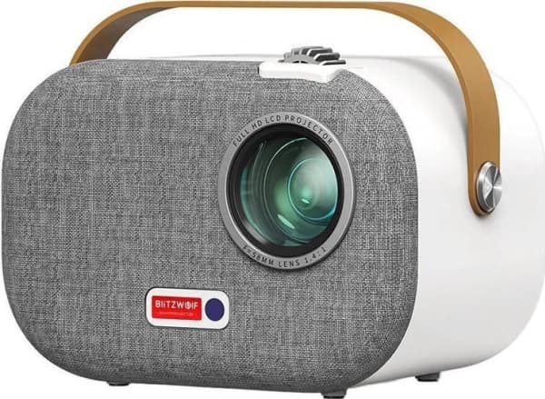 Mini Projector Blitzwolf BW-V2 LED 1080P Full HD WiFi Bluetooth Android (white)