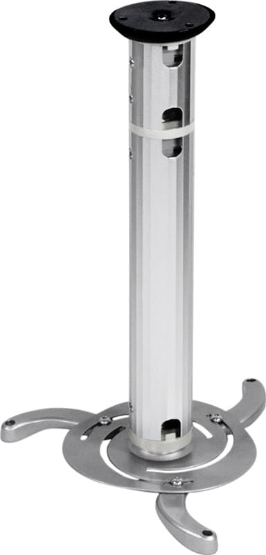 DELTACO takfäste för projektor, 80-980mm höjd, max 10kg (ARM-405L)