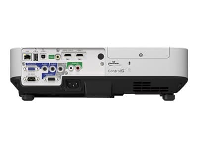 Epson EB-2250U - 3 LCD-projektor - 5000 lumen (hvit) - 5000 lumen (farge) - WUXGA (1920 x 1200) - 16:10 - 1080p - LAN - hvit