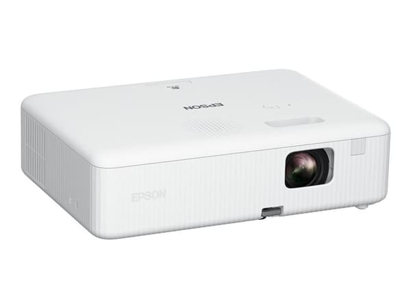 Epson CO-FH01 - 3LCD-projektor - bärbar - 3000 lumen (vit) - 3000 lumen (färg) - 16:9 - 1080p - vit