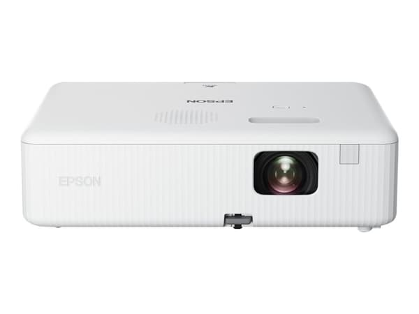 Epson CO-FH01 - 3LCD-projektor - bärbar - 3000 lumen (vit) - 3000 lumen (färg) - 16:9 - 1080p - vit