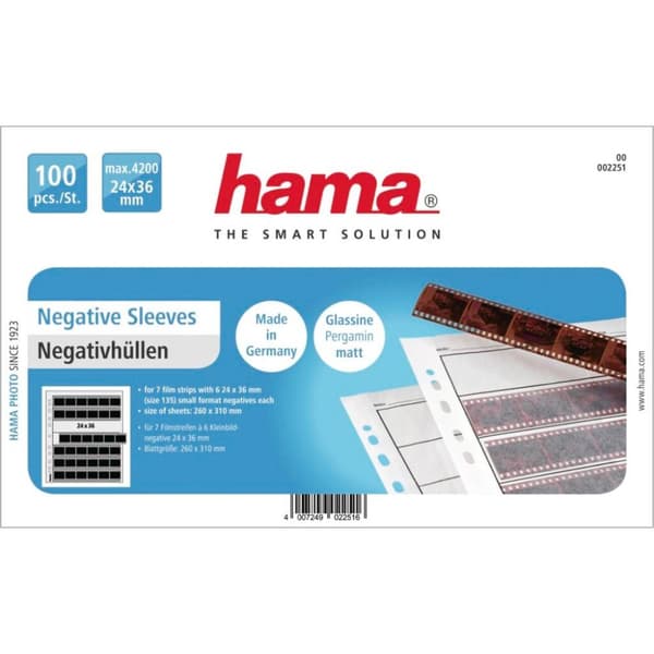 Hama Negative ark Perg. 35Mm 7X6 100St