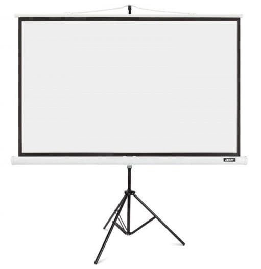 Acer T87-S01MW - Projektionsskærm med stativ - 218 cm (87") - 4:3 - hvid (MC.JBG11.00F) Vit