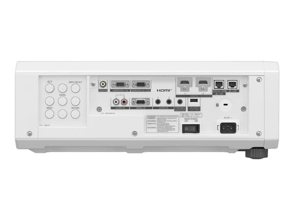 Panasonic PT-FRZ50WEJ - DLP-projektor - laserdiode - 5400 lumen - WUXGA (1920 x 1200) - 16:10 - 1080p - zoomlinse - LAN - hvit