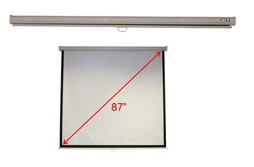 Acer M87-S01MW projektionsduk 2,21 m (87") 1:1 Vit